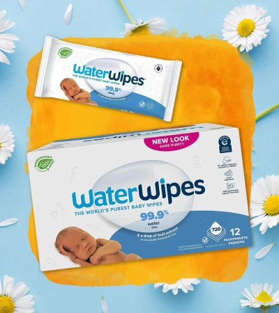 WaterWipes BIO - Chusteczki nawilżane wodne - 12x60szt.