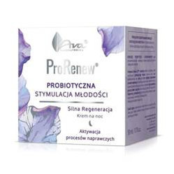 AVA PRORENEW KREM NA NOC PROBIOTYCZNA STYMULACJA MŁODOŚCI, 50ml - AVA