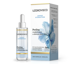 Uzdrovisco, Amino Hydration, Peeling wygładzający z efektem glass skin, 30 ml