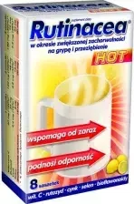 Aflofarm – RUTINACEA HOT – 8 sasz.