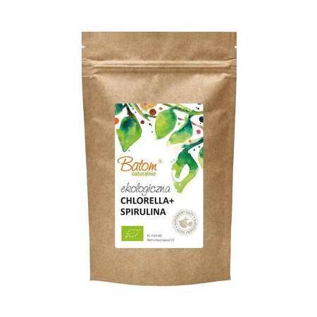 BATOM CHLORELLA + SPIRULINA BIO 500 tabl.