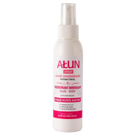 Dezodorant Mineralny Ałun różany 100 ml