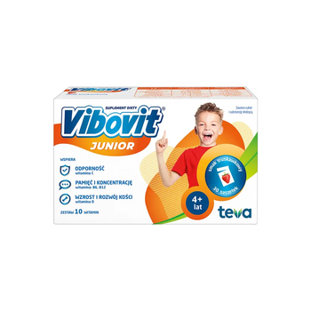 Vibovit Junior truskawkowy 30 saszetek