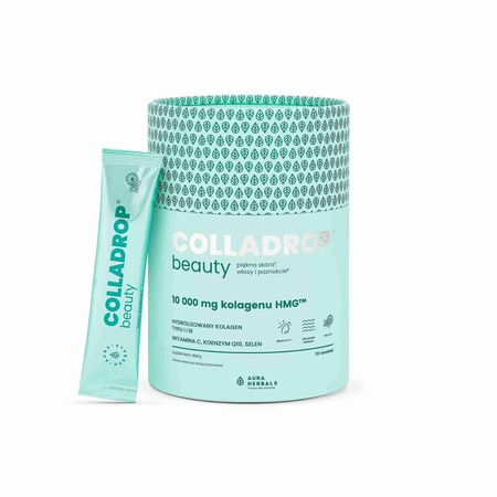 Colladrop® Beauty, kolagen HMG™ 10000 mg Mojito - 30 sasz.