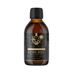 Powerful Brand Omega 3 kwasy tłuszczowe DHA i EPA 300ml smak czarna porzeczka