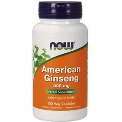 Now - American ginseng - 100 kaps