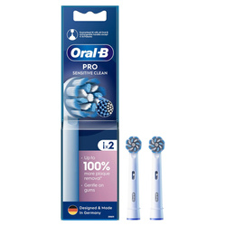 ORAL-B BRAUN KOŃCÓWKI EB60-2 SENSITIVE CLEAN "PRO"