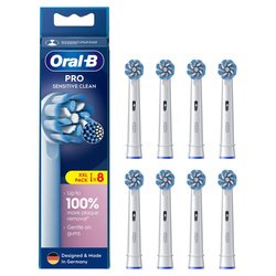 ORAL-B BRAUN KOŃCÓWKI EB60-8 SENSITIVE CLEAN "PRO"