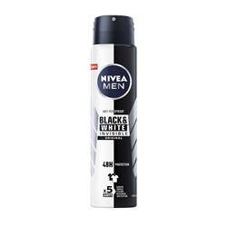 Men Black&White Invisible antyperspirant spray