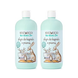 Zestaw: 2x Sylveco dla dzieci 3+ - Płyn do kąpieli z pianą - 500ml