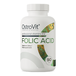 Ostrovit Kwas foliowy 800 mcg 90 tabl.