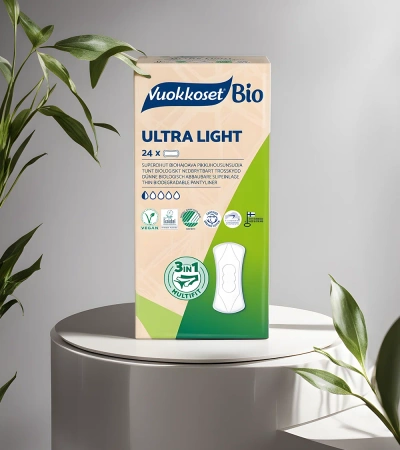 Vuokkoset - 100% BIO Wkładki higieniczne Ultra Light - 24 szt.
