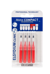 Elgydium Clinic Mono Compact 4 szczoteczki międzyzębowe 1,5 mm