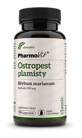 Pharmovit Ostropest plamisty 330 mg − 90 kaps.