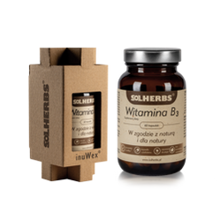 SOLHERBS Witamina B3 500 mg - 60 kaps.