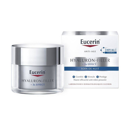 Hyaluron-Filler + 3x Effect Nacht krem przeciwzmarszczkowy na noc 50ml