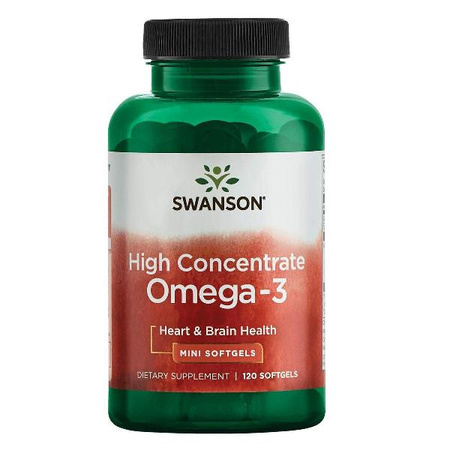 Swanson Kwasy Tłuszczowe Omega 3 120 K