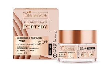 Bielenda Ujędrniające Peptydy 60+ Ujędniająco-Naprawczy  Krem przeciwzmarszczkowy na dzień i noc 50ml