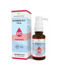 Medverita Witamina B12 Metylokobalamina w kroplach30ml