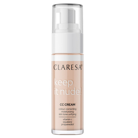 Keep It Nude! nawilżający krem-podkład wyrównujący koloryt cery 102 Warm Medium 33g