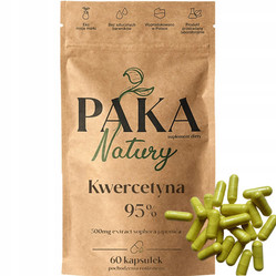 Paka Natury Kwercetyna 95% na wsparcie odporności 60 kaps.