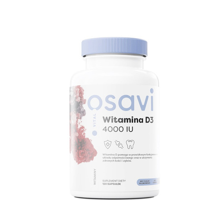 Witamina D3 4000 IU (120 kaps.)