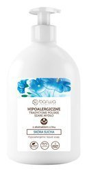 Barwa -  Mydło hipoalergiczne z ekstraktem z lnu 500 ml