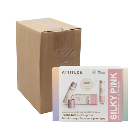 Attitude Oceanly, Zestaw Silky Pink, 3 produkty