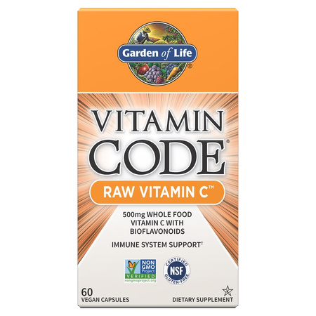 Garden of Life Vitamin Code RAW Vitamin C Witamina C 60 kaps.
