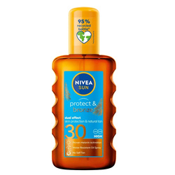 Sun Protect &amp; Bronze olejek do opalania w sprayu aktywujący naturalną opaleniznę SPF30 200ml