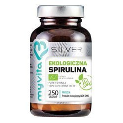 Myvita Silver Spirulina 100% Bio 250 oczyszcznie