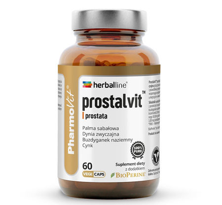 Pharmovit Herballine Prostalvit na wsparcie prostaty 60 kaps.