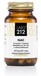 Labs212 NAC - N-Acetylo-L-Cysteina 300 mg  - 60 kaps.