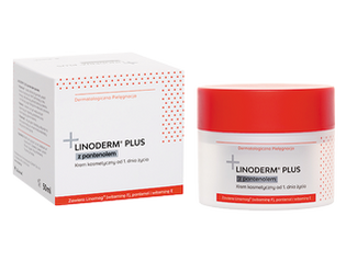Ziołolek − Linoderm Plus, krem z pantenolem − 50 ml