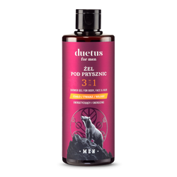 Duetus for Men Żel pod prysznic 3w1 energetyzujący 300 ml