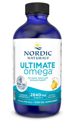 Nordic Naturals Ultimate Omega 2840 mg - 237 ml smak cytryna