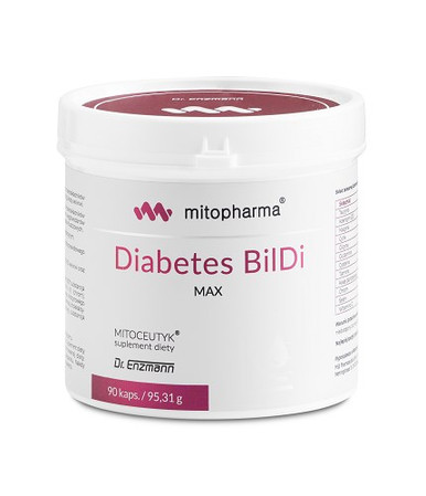 Mito-pharma Dr. Enzmann MSE Diabetes BilDi MAX 90 kaps.