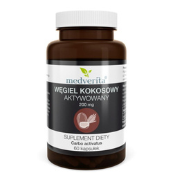 Medverita Węgiel Kokosowy aktywowany 120 k