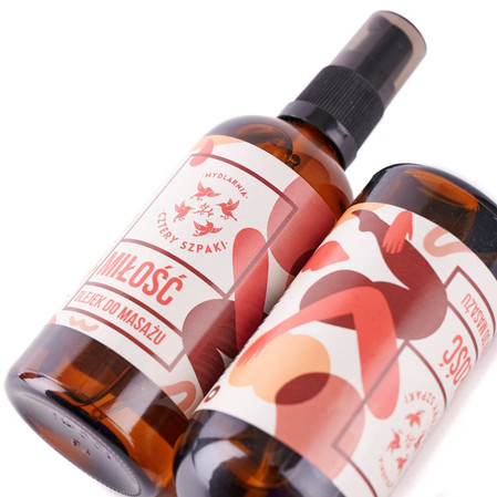 Mydlarnia Cztery Szpaki − Miłość, olejek do masażu − 100 ml