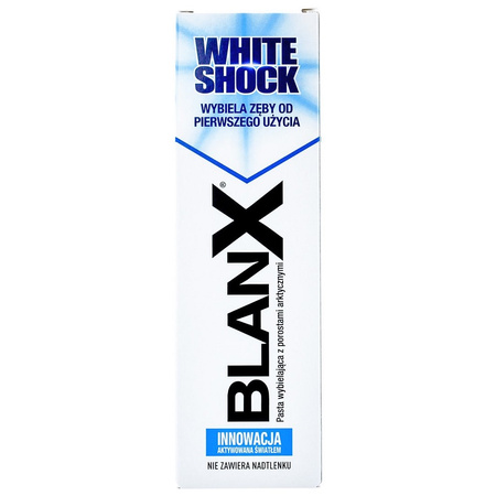 Blanx – White Shock, Wybielająca Pasta do Zębów – 75 ml