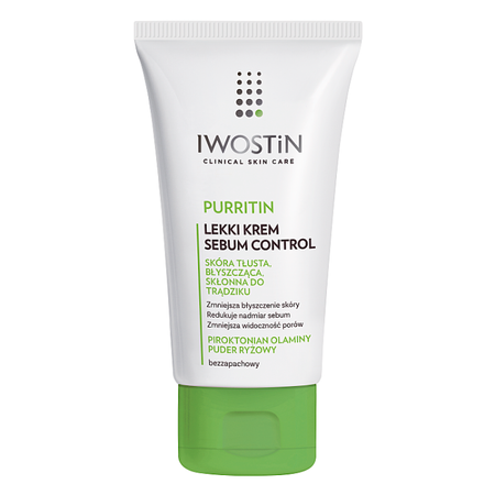 Iwostin Purritin Sebum Control Lekki krem  60 ml