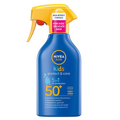 Sun Kids Protect &amp; Care spray do opalania dla dzieci z bardzo wysoką ochroną SPF50+ 250ml