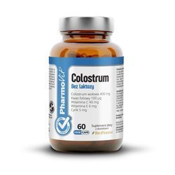 Pharmovit Clean Label Colostrum bez laktozy 60 kaps.