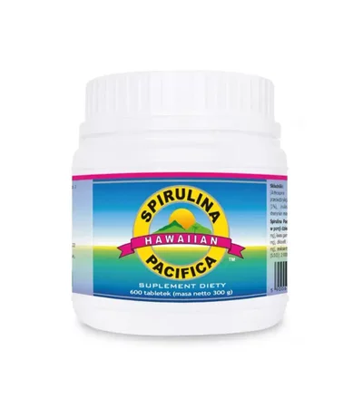 Cyanotech - Hawajska Spirulina Pacifica - 600 tabl.