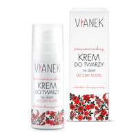Przeciwzmarszczkowy krem do twarzy na dzień do cery tłustej,