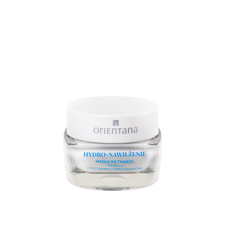Orientana Hydro Nawilżenie Maseczka Łagodząca Niedoskonałości Tremella Olej Tamanu Kwas Azelainowy, 50ml