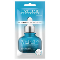 Face Therapy Professional Ampoule-Mask kremowa maseczka do twarzy Niacinamide 8ml