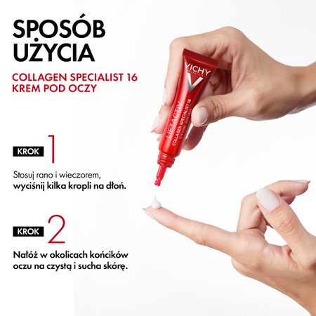 Vichy Liftactiv Collagen Specialist krem pod oczy 15ml