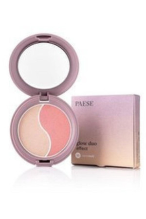 Nanorevit Glow Duo Effect puder rozświetlający i róż do policzków 100 4.5g