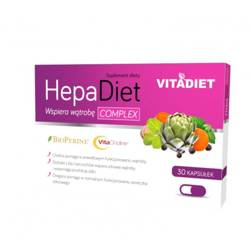 Vitadiet HepaDiet 30 kapsułek wsparcie wątroby